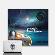 Handpan diving in deep space von Thomas Simmerl für dein eyvo. Spürbarer Klang mit eyvo - im deutsprachigen Raum als Klangei bekannt - eyvosense