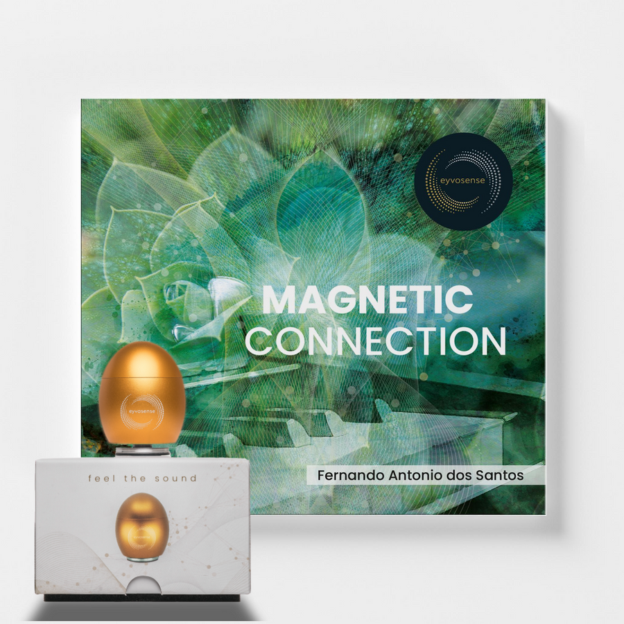von Klangei zu eyvo - von vibrating music zu eyvosense. eyvo Set mit magnetic connection von Fernando Antonio dos Santos